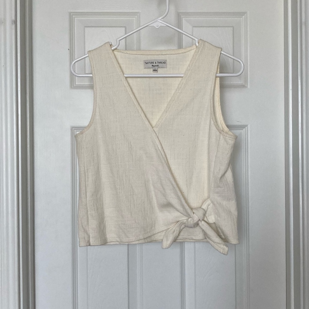 Texture & Thread wrap tank top